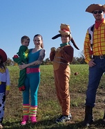 Toy Story Family Homemade Costume