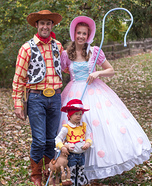 Toy Story Gang Homemade Costume