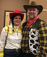 Toy Story Jessie and Woody Homemade Costume