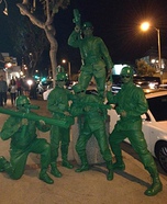 Homemade Toy Story Soldiers Costume