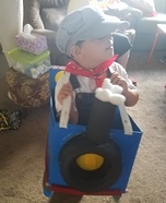 Train Engineer Homemade Costume