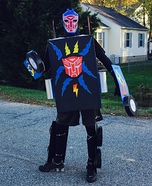 Transformer Optimus Prime Homemade Costume