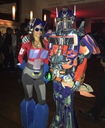 Transformers Couple Costume