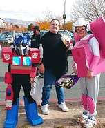 Transformers Optimus Prime and Arcee Homemade Costume