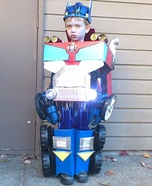 Transforming Optimus Prime Homemade Costume