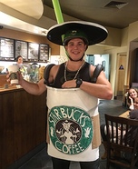 Trenta Pumpkin Spice Latte Homemade Costume