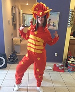 Triceratops Homemade Costume