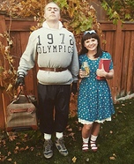 Trunchbull and Matilda Homemade Costume