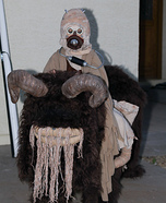 Tusken Raider riding a Bantha Homemade Costume