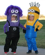 Twin Minions Homemade Costume
