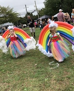 Twin Sister Rainbows Homemade Costume