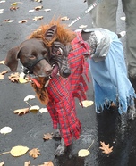 Two Headed Werewolf Dog Costume