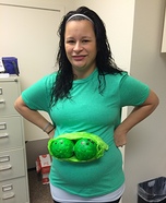 Two Peas in a Pod Homemade Costume