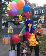 UP Family Homemade Costume