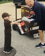UPS Delivery Man Homemade Costume
