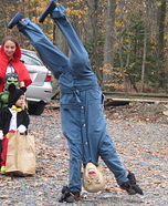 Upside Down Baby Homemade Costume