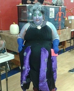 Ursula from Little Mermaid Homemade Costume