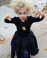 Ursula Girl Homemade Costume