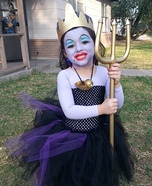 Ursula Girl Homemade Costume