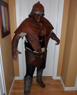 Homemade Uruk Hai Scout from Lord of the Rings Costume