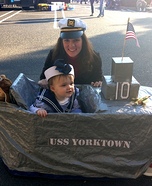 Sailor on USS Yorktown Homemade Costume
