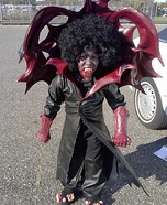 DIY Vampire Halloween Costume