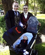 Vampire Family Homemade Costume