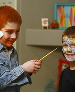Van Gogh and Starry Night Homemade Costume