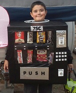 Vending Machine Homemade Costume
