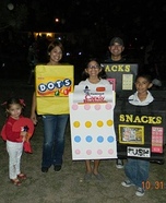 Vending Machines & Candy Family Costume