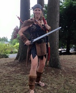 Viking Girl Homemade Costume