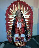 Virgin of Guadalupe Homemade Costume