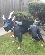 Viserion Dog Homemade Costume