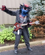Vlad the Rock and Roll Dragon Homemade Costume