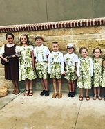 Von Trapp Children from Sound of Music Homemade Costume
