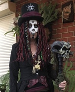 Voodoo Priestess Homemade Costume