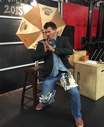 Walking in a Hurricane Homemade Costume