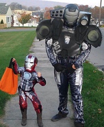 Homemade War Machine Costume