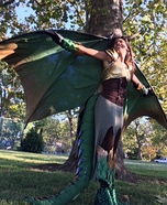 Warrior Dragoness Homemade Costume