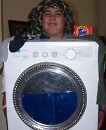 Homemade Washer Costume