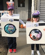 Washer and Dryer Homemade Costume