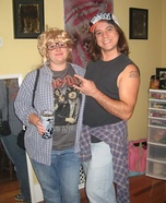 Wayne & Garth Homemade Costume