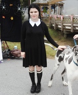 Wednesday Addams Homemade Costume