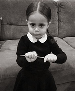 Wednesday Addams Girl's Costume