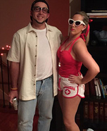 Wendy Peffercorn and Squints Homemade Costume