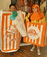 Whataburger Combo #1 Homemade Costume