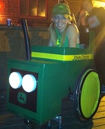 Homemade John Deere Tractor Costume