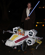 Wheelchair X-wing Homemade Costume