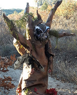 Homemade Haunted Tree costume