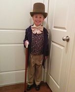 DIY Willy Wonka Boy's Costume